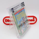 #466 - NES PLAY ACTION FOOTBALL ("Faces" Logo, 4-Line Warranty) - WATA GRADED 9.6 A++ (NES Nintendo) - THE DISCOUNTGAMES COLLECTION