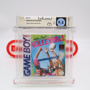 MALIBU BEACH VOLLEYBALL / VOLLEY-BALL - WATA GRADED 9.2 A! NEW & Factory Sealed with Authentic H-Seam! (Game Boy Original)