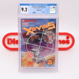 XEVIOUS: THE AVENGER - ROUND SOQ! CGC GRADED 9.2 A+! NEW & Factory Sealed with Authentic H-Seam! (NES Nintendo)