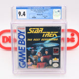 STAR TREK: THE NEXT GENERATION - CGC GRADED 9.4 A++! NEW & Factory Sealed with Authentic H-Seam! (Game Boy Original)