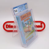 SUPER TEAM GAMES - ROUND SOQ! CGC GRADED 9.6 A+! NEW & Factory Sealed with Authentic H-Seam! (NES Nintendo)