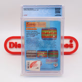 SUPER TEAM GAMES - ROUND SOQ! CGC GRADED 9.6 A+! NEW & Factory Sealed with Authentic H-Seam! (NES Nintendo)