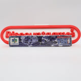 KOBE BRYANT IN NBA COURTSIDE with REMOVABLE PC STICKER! NEW & Factory Sealed with Authentic V-Seam! (N64 Nintendo 64)