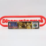 KOBE BRYANT IN NBA COURTSIDE with REMOVABLE PC STICKER! NEW & Factory Sealed with Authentic V-Seam! (N64 Nintendo 64)