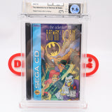 ADVENTURES OF BATMAN & ROBIN - WATA GRADED 9.6 B+! NEW & Factory Sealed! (Sega CD)