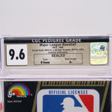 #410 - MAJOR LEAGUE BASEBALL (Round SOQ, LJN Star Printed) - CGC GRADED 9.6 A+ (NES Nintendo) - THE DISCOUNTGAMES COLLECTION