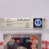 METROID - WATA GRADED 7.5 A! NEW & Factory Sealed with Authentic H-Seam! (NES Nintendo)