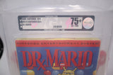 DR. MARIO - VGA GRADED 75+ NM! NEW & Factory Sealed with Authentic H-Seam! (NES Nintendo)