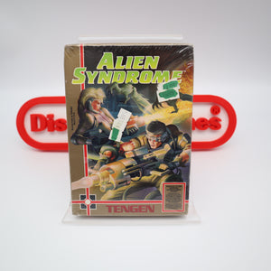 ALIEN SYNDROME - NEW & Factory Sealed with Authentic V-Overlap Seam! (NES Nintendo)