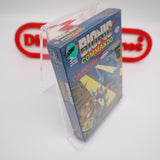 BIONIC COMMANDO - NEW & Factory Sealed with Authentic H-Seam! (NES Nintendo) Round Black SOQ!
