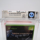 X2: WOLVERINE'S REVENGE - X-MEN 2 - WATA GRADED 9.4 A+! NEW & Factory Sealed! (XBOX)
