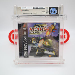 S.C.A.R.S / SCARS - WATA Graded 9.6 A+! NEW & Factory Sealed! (PlayStation 1 / PS1)
