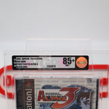 STREET FIGHTER ALPHA 3 III - BLACK LABEL - VGA Graded 85+ GOLD! NEW & Factory Sealed! (PlayStation 1 / PS1)