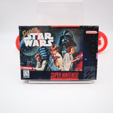 SUPER STAR WARS - MADE IN JAPAN VERSION - NEW & Factory Sealed with V-Seam! (SNES Super Nintendo)