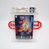 STAR TREK THE NEXT GENERATION: FUTURE'S PAST - WATA GRADED 7.5 A! NEW & Factory Sealed with Authentic V-Seam! (SNES Super Nintendo)