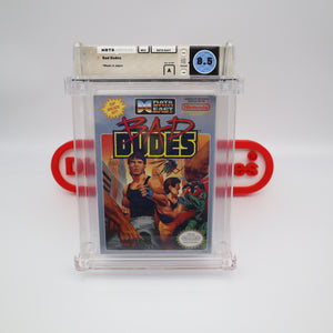 BAD DUDES - WATA GRADED 8.5 A! NEW & Factory Sealed with Authentic H-Seam! (NES Nintendo)