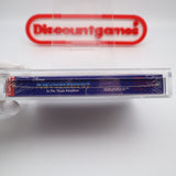 DISNEY ADVENTURES IN THE MAGIC KINGDOM - VGA GRADED 75 EX+/NM! NEW & Factory Sealed with Authentic H-Seam! (NES Nintendo)