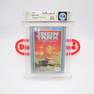 IRON TANK - WATA GRADED 9.0 B+! NEW & Factory Sealed with Authentic H-Seam! (NES Nintendo)
