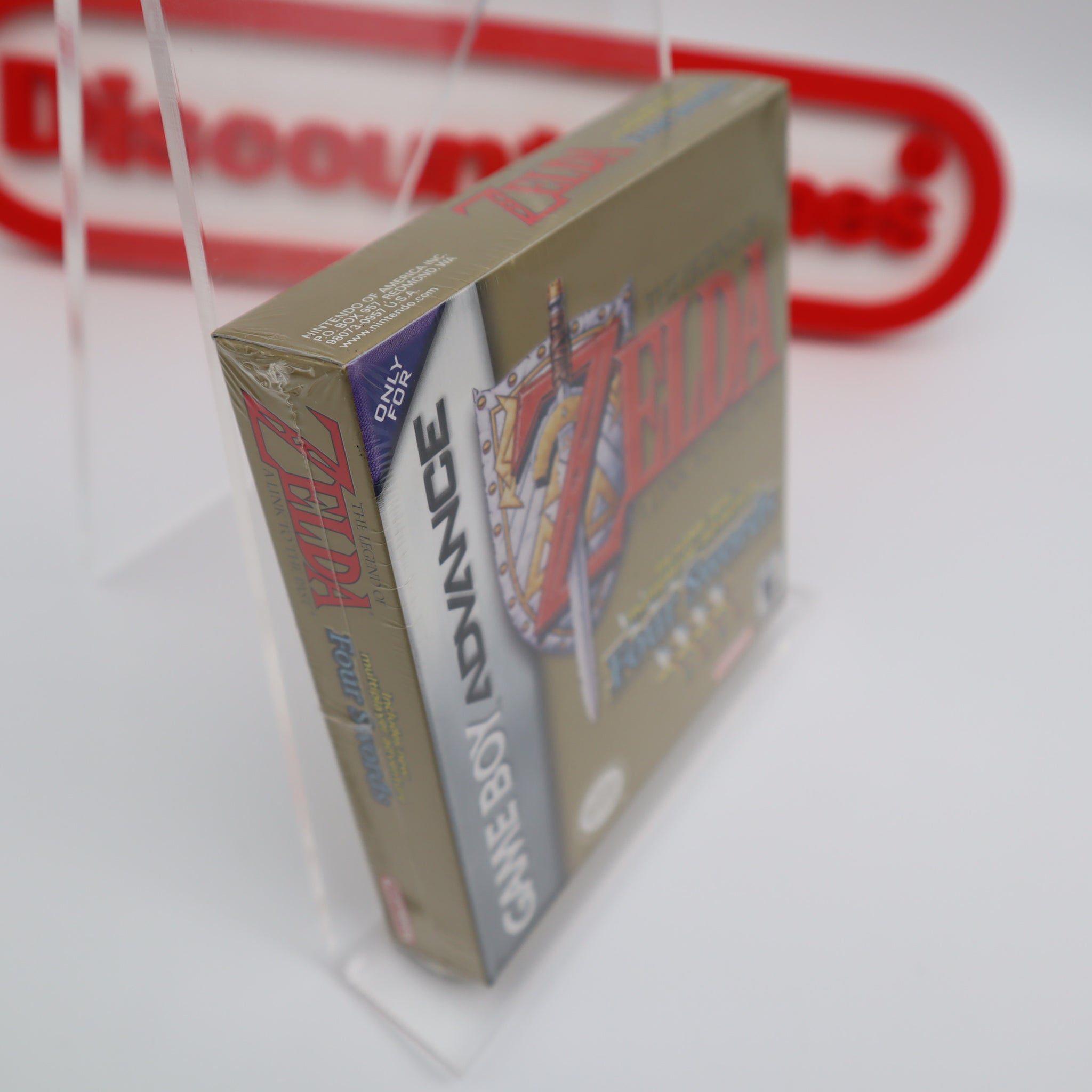 Jeu Game Boy Advance Zelda : A Link To The Past & Four Swords Version Française - Etat Correct, Vendu Seul