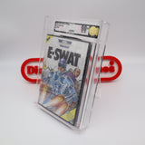 E-SWAT - VGA GRADED 90+ GOLD MINT - NEW & Factory Sealed! (SMS Sega Master System)