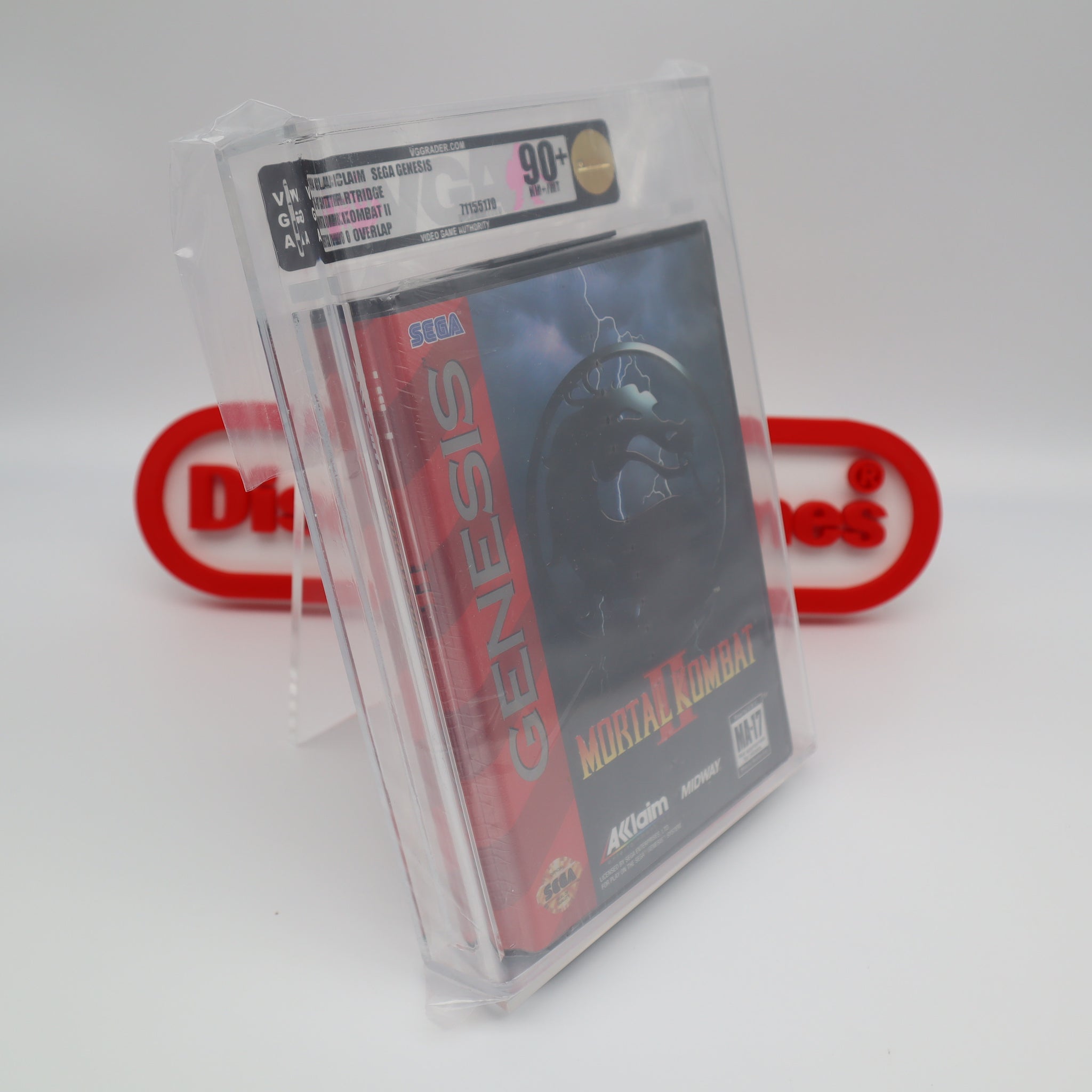 MORTAL KOMBAT II 2 - VGA GRADED 90+ MINT GOLD! NEW & Factory