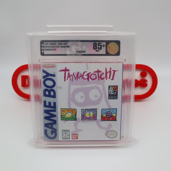 TAMAGOTCHI - VGA GRADED 85+ GOLD! NEW & Factory Sealed with Authentic H-Seam! (Nintendo Game Boy GB)