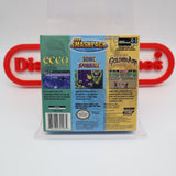 SEGA SMASH PACK (Sonic, Ecco, Golden Axe) - NEW & Factory Sealed with Authentic 3-Sided Seam! (Game Boy Advance GBA)