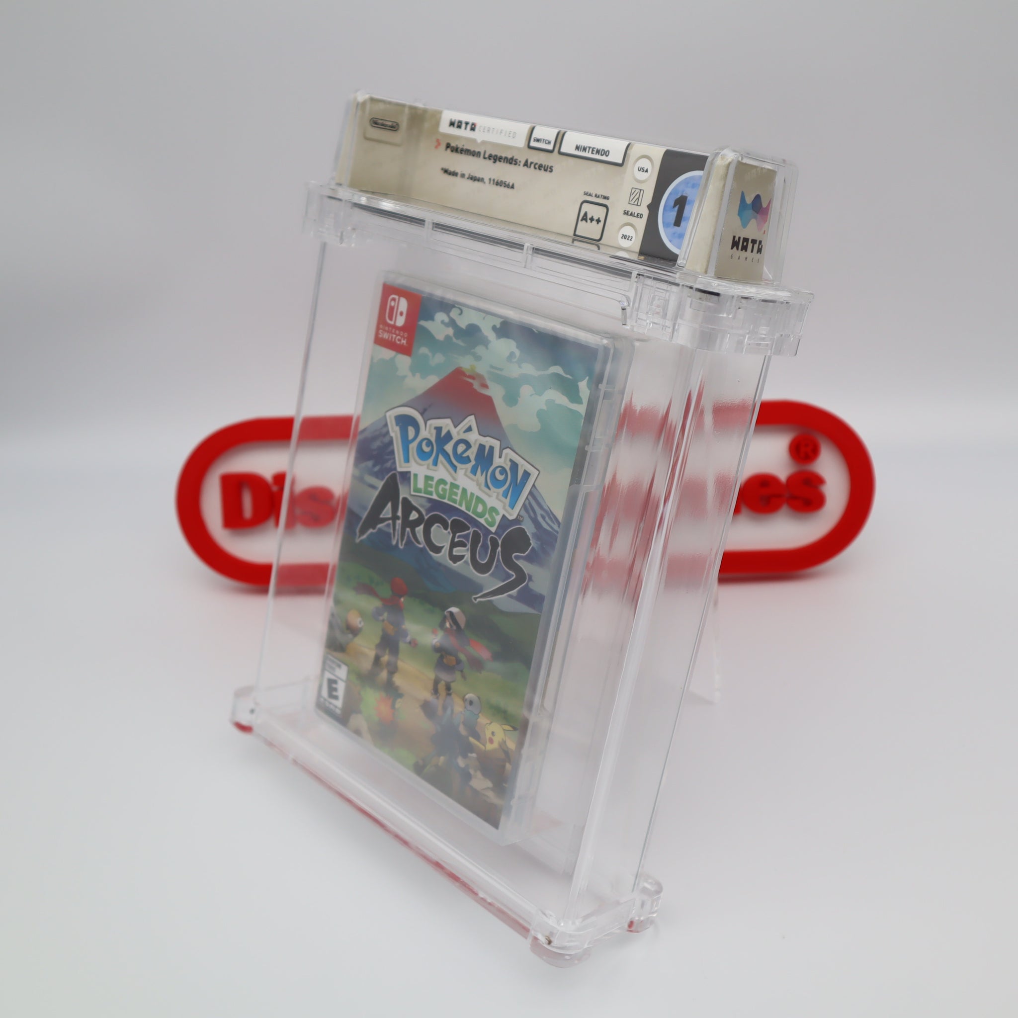 POKEMON LEGENDS: ARCEUS - 00000 FIRST PRINT - WATA GRADED PERFECT 10 A DiscountGamesOnline POKEMON LEGENDS: ARCEUS - 00000 FIRST PRINT - WATA GRADED PERFECT 10 A DiscountGamesOnline