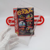6-PAK SONIC THE HEDGEHOG, COLUMNS, STREETS OF RAGE +3 NEW & Factory Sealed! (Sega Genesis)