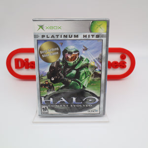 HALO: COMBAT EVOLVED - NEW & Factory Sealed with COA Security Sticker! (XBOX)