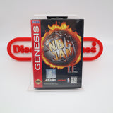 NBA JAM T.E. TOURNAMENT EDITION - NEW & Factory Sealed with Authentic V-Overlap Seam! (Sega Genesis)