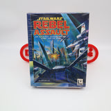 STAR WARS: REBEL ASSAULT - Brand New & Factory Sealed! (PC BIG BOX CD-ROM Game)