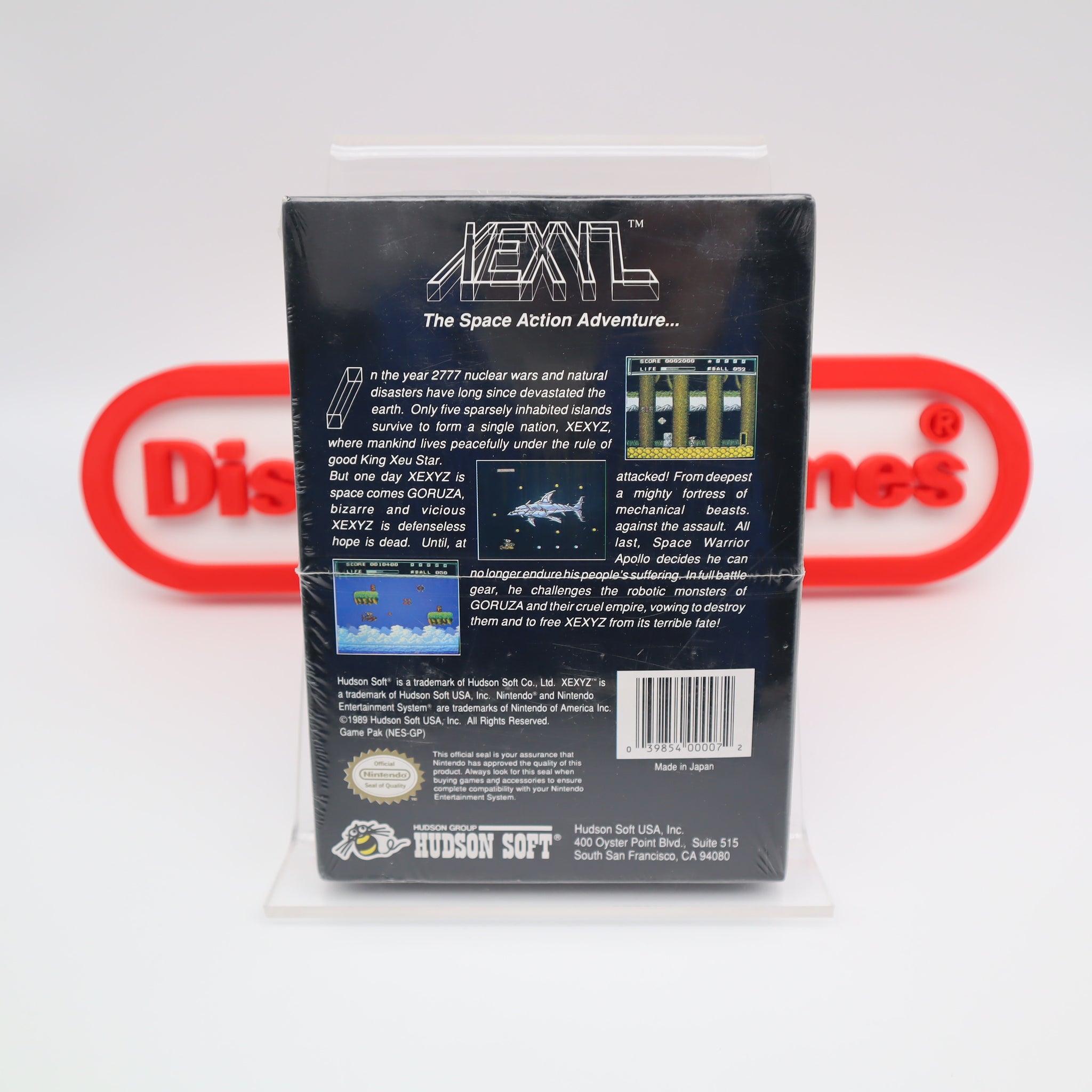 XEXYZ: THE SPACE ACTION ADVENTURE - NEW & Factory Sealed with