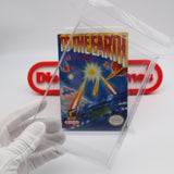 TO THE EARTH - NEW & Factory Sealed with Authentic H-Seam! (NES Nintendo)