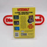 WEREWOLF: THE LAST WARRIOR - NEW & Factory Sealed with Authentic H-Seam! (NES Nintendo)