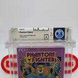 PHANTOM FIGHTER - WATA GRADED 8.5 A! NEW & Factory Sealed with Authentic H-Seam! (NES Nintendo)