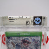 MADDEN NFL 17 2017 - ROB GRONKOWSKI COVER - WATA Graded 9.0 B+! NEW & Factory Sealed (Xbox One)