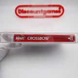 CROSSBOW / CROSS BOW - VGA Graded 80+ NM! NEW & Factory Sealed! (Atari 2600)
