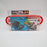 NINTENDO 2DS XL MARIO KART 7 BUNDLE SYSTEM - VGA GRADED 95 GOLD MINT! NEW & Factory Sealed! (Nintendo 2DS)