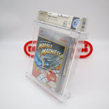 MARBLE MADNESS - WATA GRADED 7.5 B+! NEW & Factory Sealed with Authentic H-Seam! (NES Nintendo)