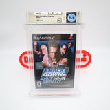 WWE SMACKDOWN! SHUT YOUR MOUTH - WATA GRADED 9.6 A+! NEW & Factory Sealed! (PS2 PlayStation 2) WWF WRESTLING!