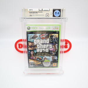 GRAND THEFT AUTO: EPISODES FROM LIBERTY CITY - WATA Graded 9.4 A! NEW & Factory Sealed (Xbox 360)