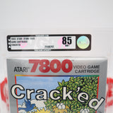 CRACK'ED / CRACKED - VGA Graded 85 NM+! NEW & Factory Sealed! (Atari 7800)