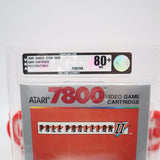 POLE POSITION II 2 - VGA Graded 80+ NM! NEW & Factory Sealed! (Atari 7800)