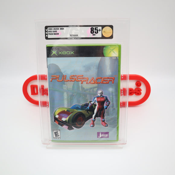 PULSE RACER - VGA GRADED 85+ NM+ GOLD! NEW & Factory Sealed! (XBOX)