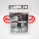 TOMB RAIDER - VGA Graded 85 NM+ SILVER! NEW & Factory Sealed! (PS3 PlayStation 3)
