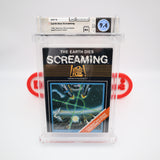 EARTH DIES SCREAMING with UNPUNCHED HANGTAB! WATA GRADED 9.4 NS! NEW & Factory Sealed! (Atari 2600)