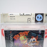 BUBSY 3D / 3-D - WATA GRADED 9.6 A! NEW & Factory Sealed! (PS1 PlayStation 1)
