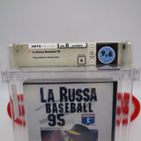 TONY LA RUSSA BASEBALL 95 1995 BASEBALL - WATA GRADED 9.6 A! NEW & Factory Sealed! (Sega Genesis)