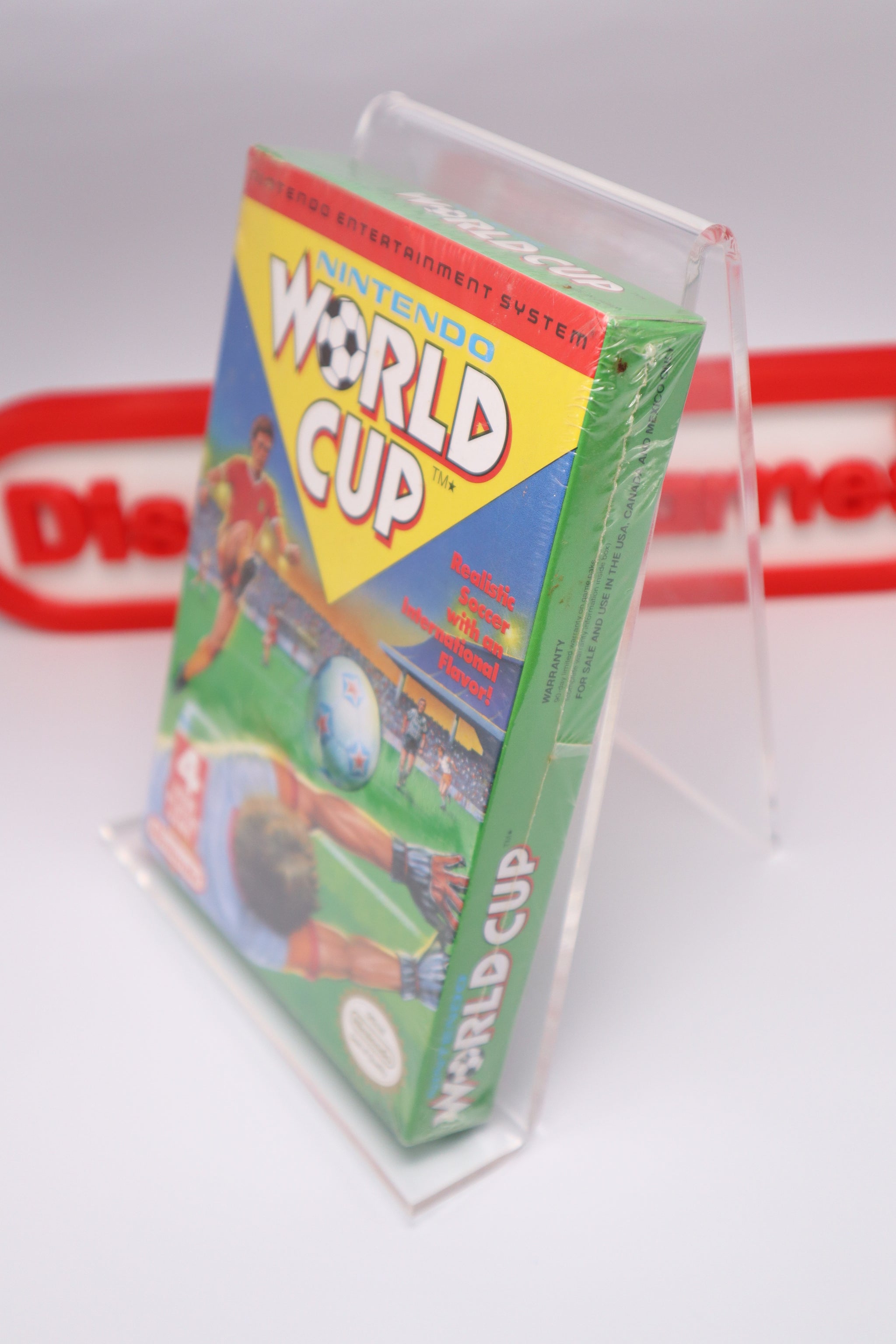 NINTENDO WORLD CUP SOCCER - NEW & Factory Sealed with Authentic H
